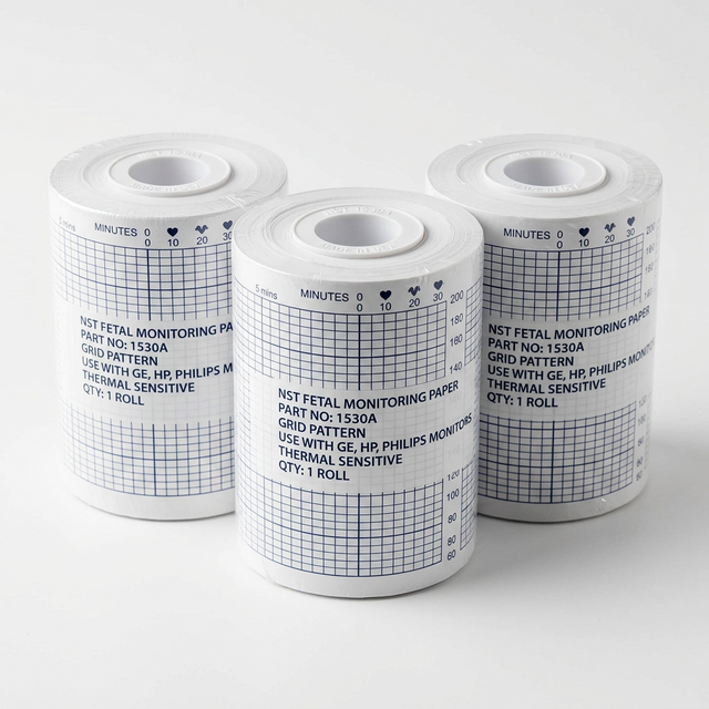 NST kağıdı - fetal monitör cihazları için non-stres test kağıdı